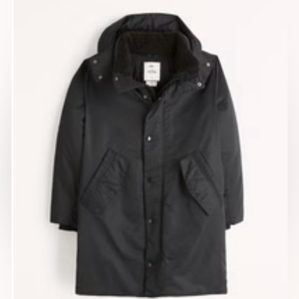 Abercrombie men’s ultra parka. Brand new. Never been worn. Tags on.